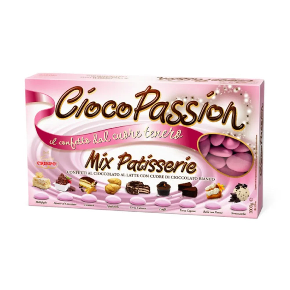 Confetti CiocoPassion Patisserie rosa 1kg – Gusti dolci e dessert | Crispo
