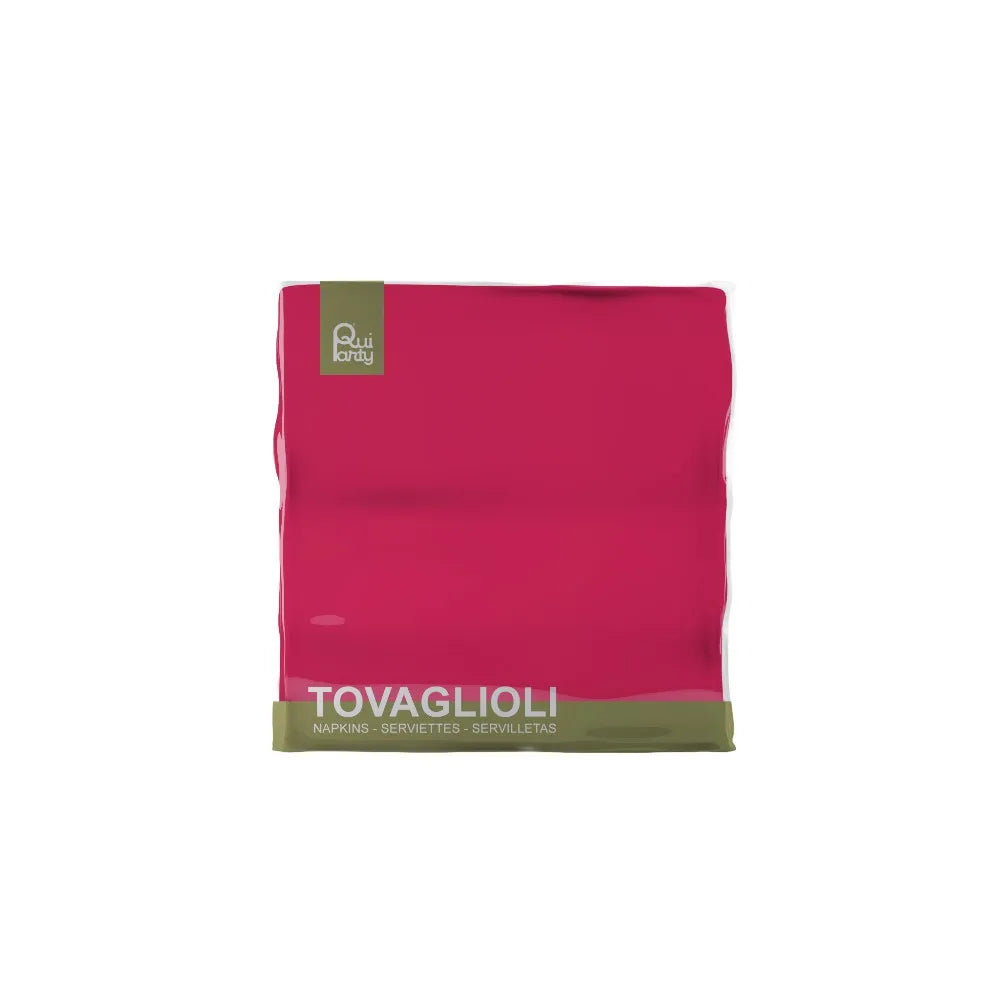TOVAGLIOLO CM.33X33 2VELI PZ.40 FUCSIA