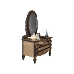Specchiera noce11,5 cm per presepe e diorami