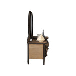Specchiera noce11,5 cm per presepe e diorami