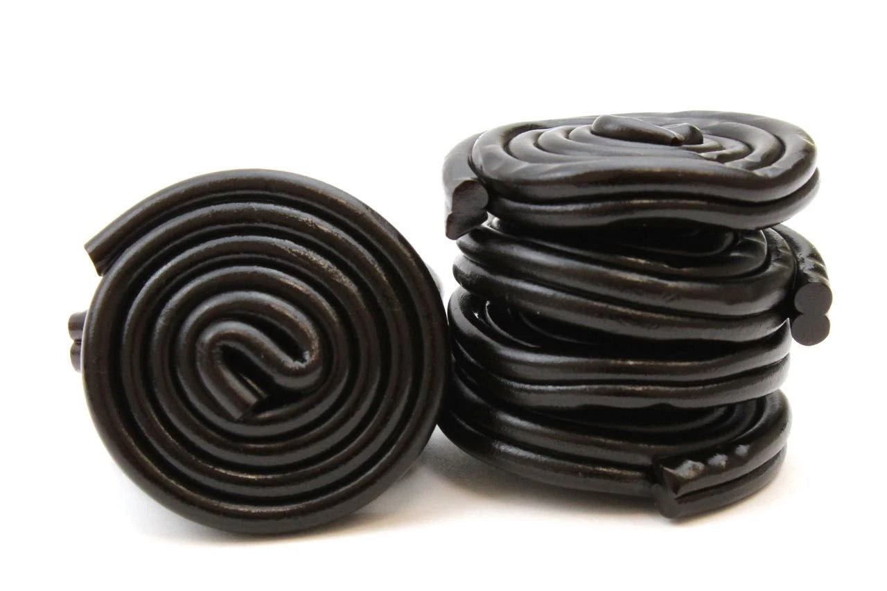 Rotelle di liquirizia sfuse Sila Gum in confezione da 1 kg. Made in Italy.