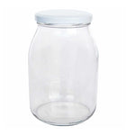 12 barattoli 1 kg con tappo