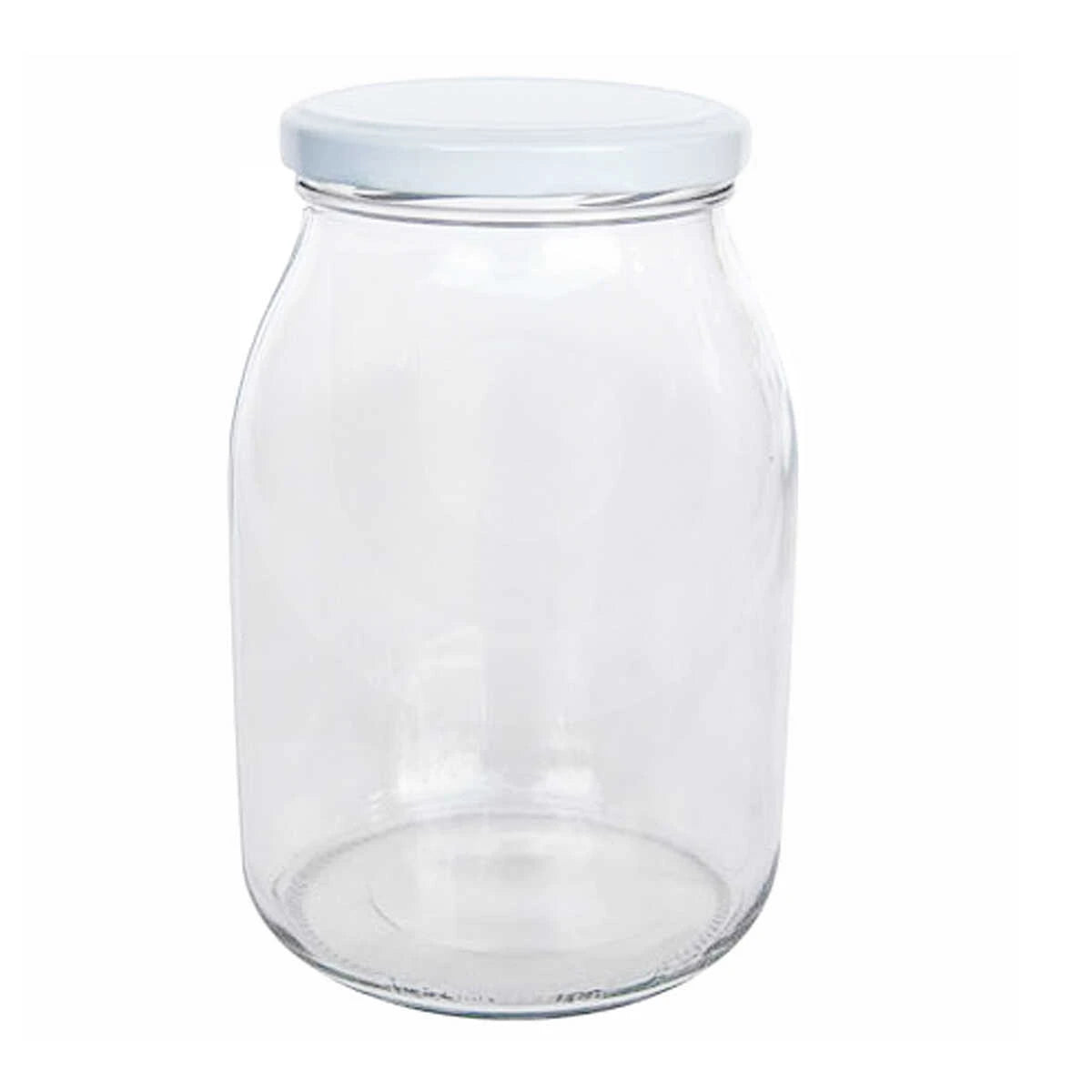12 barattoli 1 kg con tappo