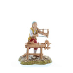 Pastore statuina Falegname 10 cm di plastica stile 700 Moranduzzo per presepe