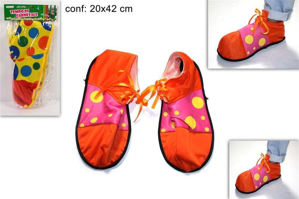 Travestimento di carnevale scarpe Jumbo da Clown