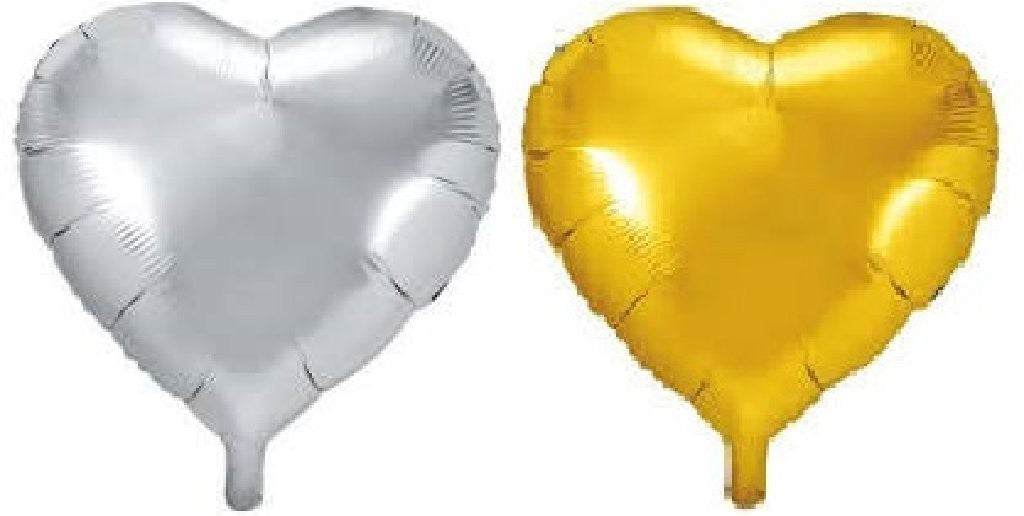 Palloncino Mylar Foil Cuore 45x45 cm