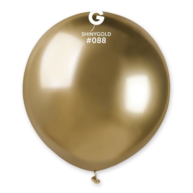 1pz Palloncini mini mongolfiera 16 pollici 40 cm Oro Chrome 088