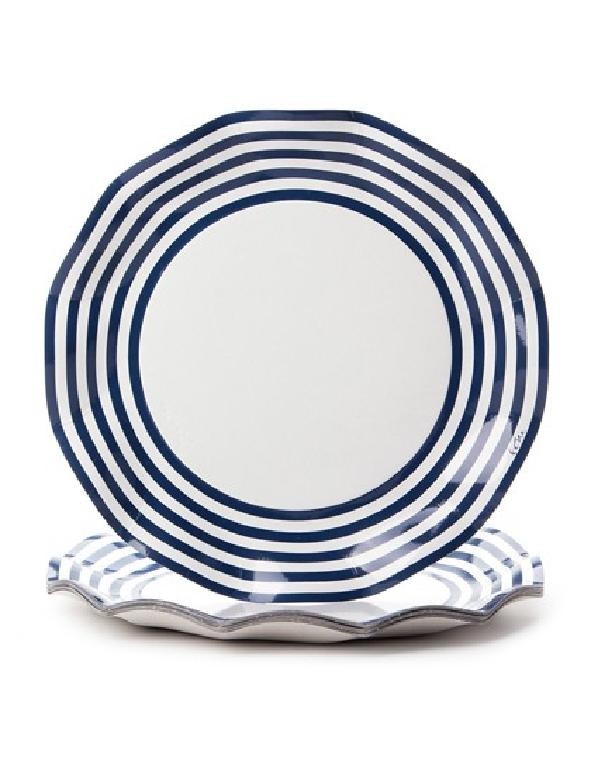 Piatti di carta 27cm Blu Navy 10pz