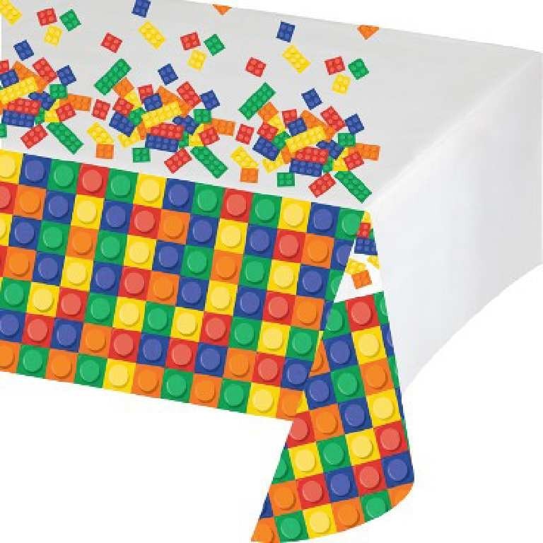 Tovaglia plastica Lego Block Party 137 x 260 cm