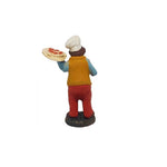 Pastore statuina Pizzaiolo 7cm di terracotta per presepe