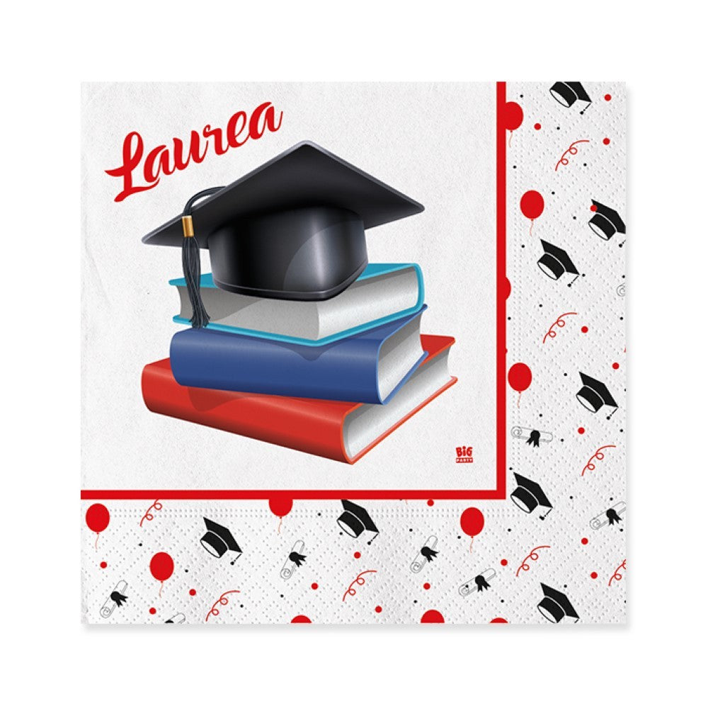 Tovaglioli 33cm La Mia Laurea 20pz