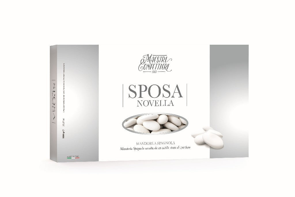 Confetti Sposa Novella bianchi 1kg Maxtris senza glutine