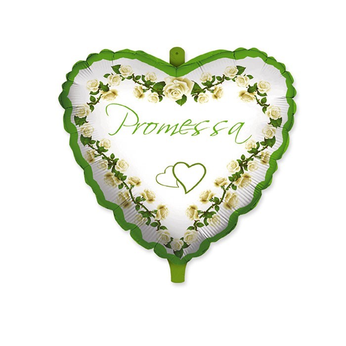 Pall. Mylar Cuore cm.45 Promessa Classic