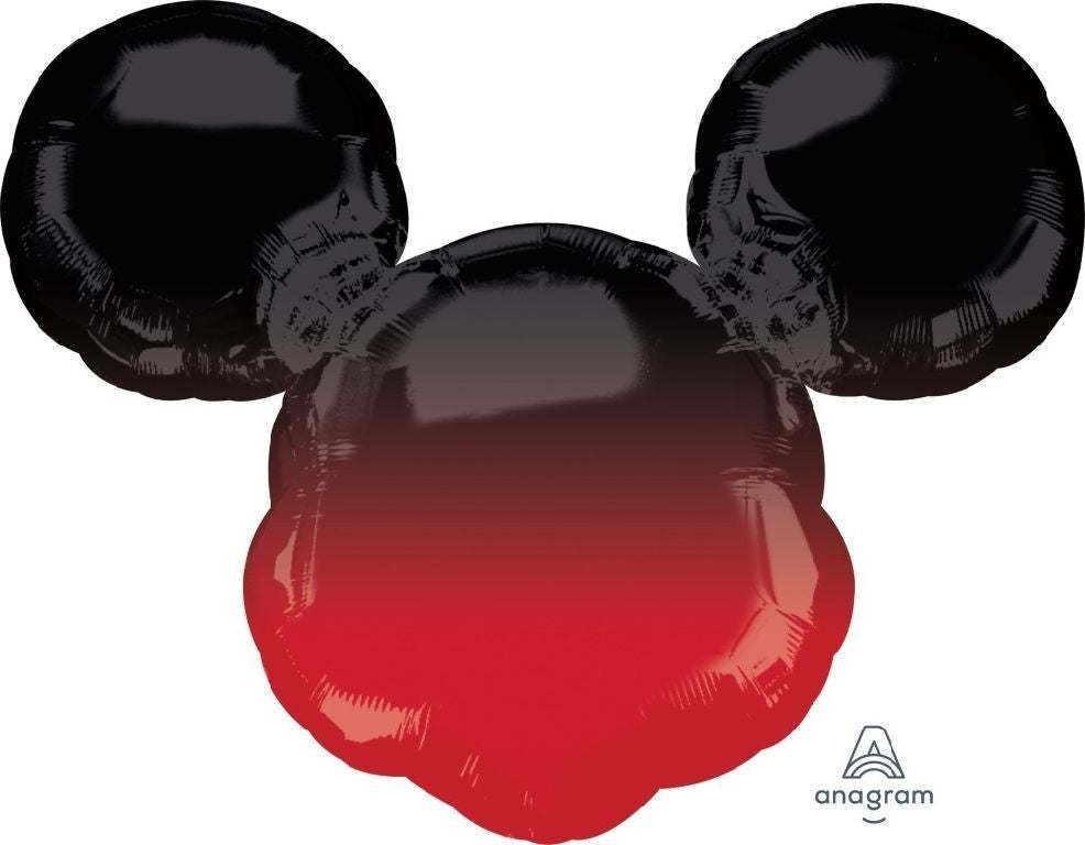 Palloncino Supershape testa ombra di Topolino 27" 68 cm