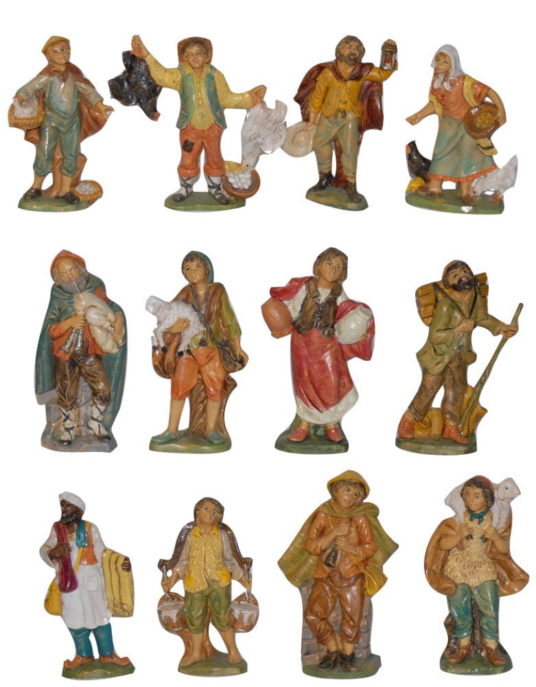 set 12 Pastori cm 12 te