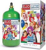 Bombola elio usa e getta per 18 palloncini inclusi in confezione