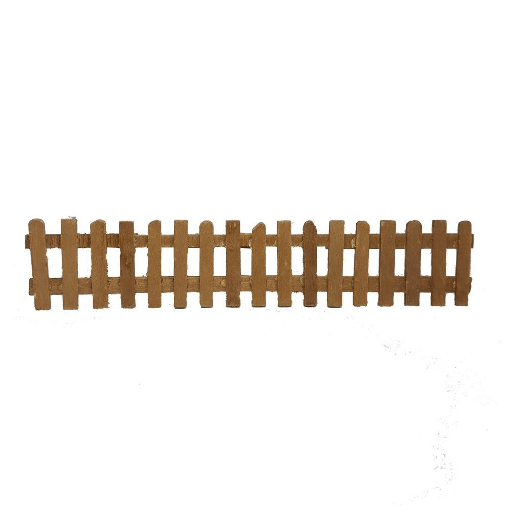 Steccato in legno 21,5x4,5 cm per presepe