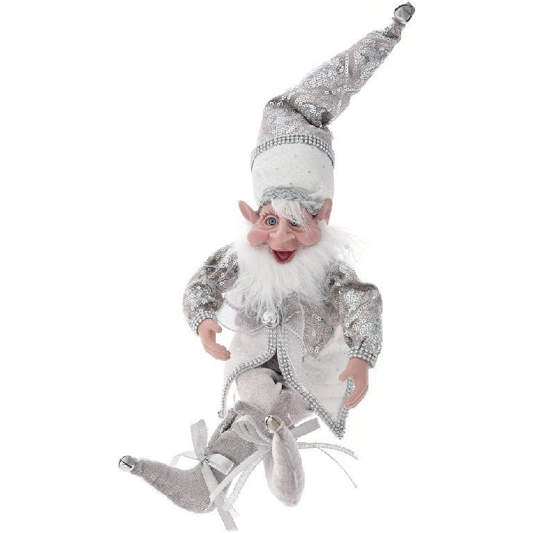 Xmas Champange Fat Elf 40Cm