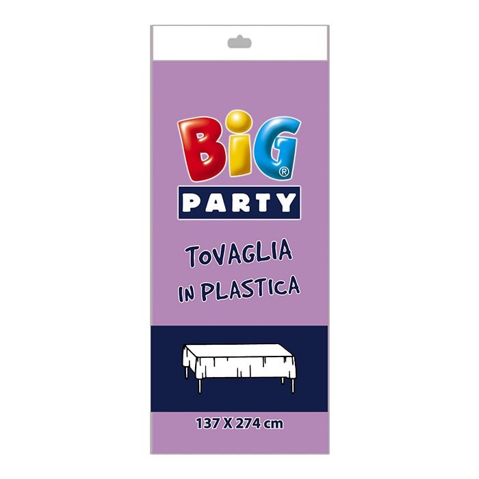 Tovaglia plastificata per festa in plastica 137 x 274 cm Glicine