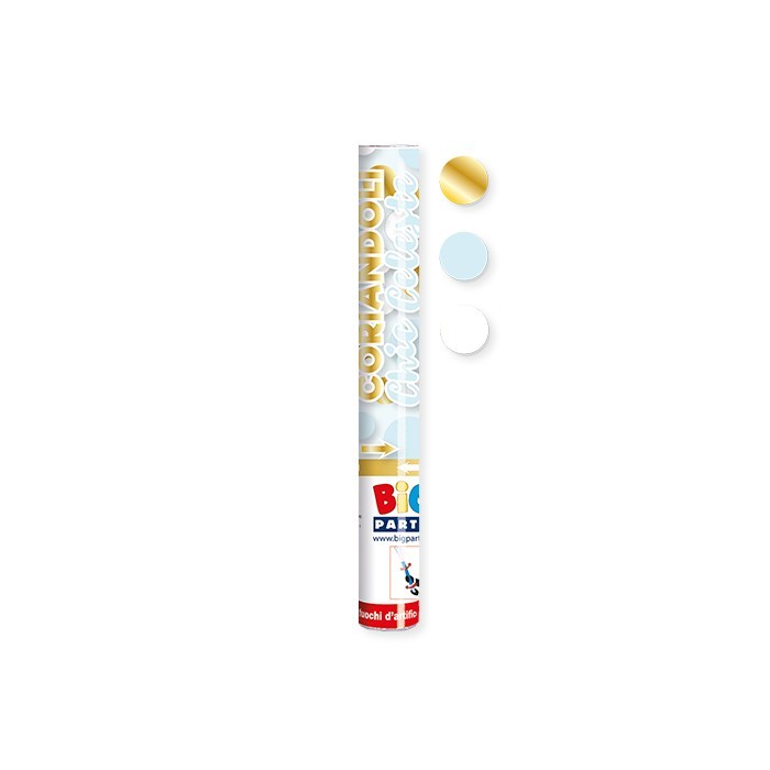 Cannone Sparacoriandoli 30 cm Chic Celeste