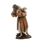 Pastore statuina Buon pastore 15 cm di resina Moranduzzo per presepe