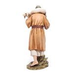 Pastore statuina Buon pastore 15 cm di resina Moranduzzo per presepe