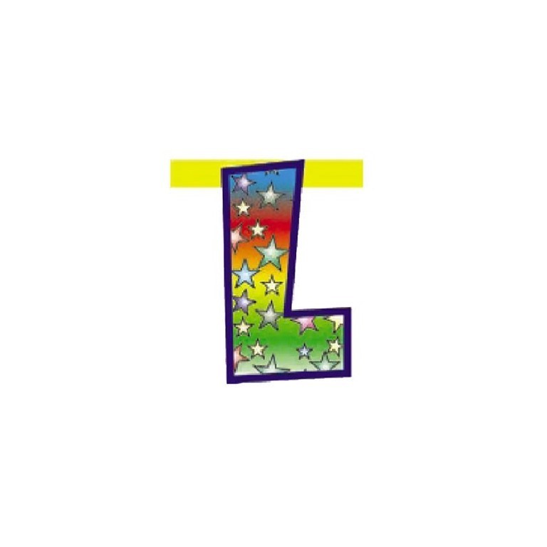 Lettera Party Plast. Lux - L 20CM