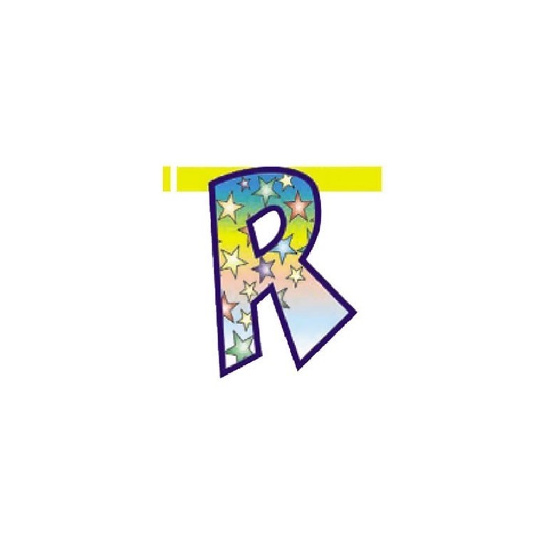 Lettera Party Plast. Lux - R 20 CM