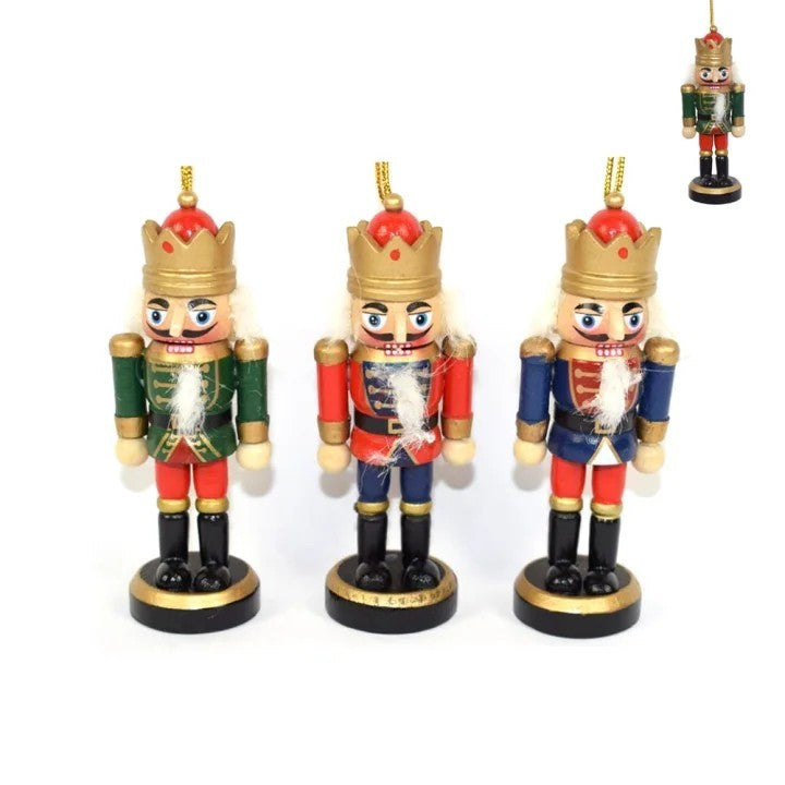 Set 3 Schiaccianoci in Legno 10 cm 1Pz
