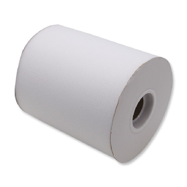 Rotolo tulle Bianco 12,5cm 100mt
