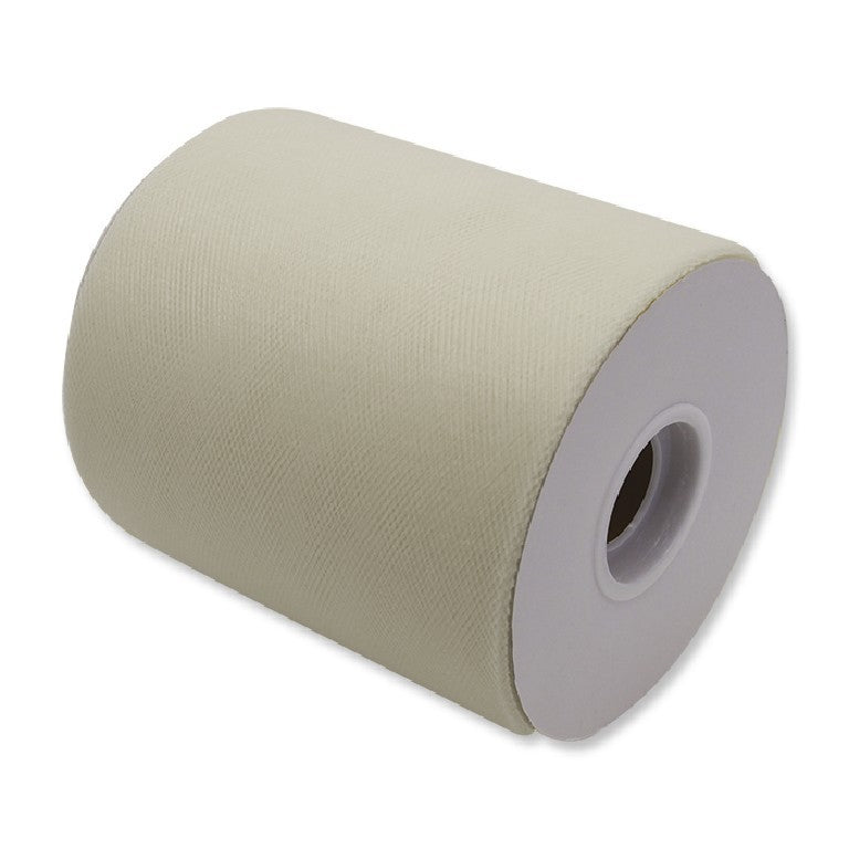 Rotolo tulla Avorio 12,5cm 100mt