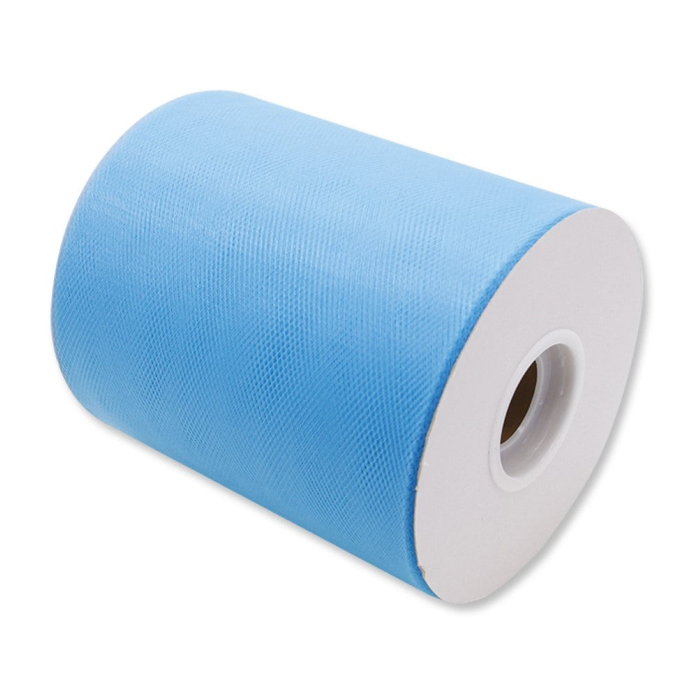 Rotolo tulle Azzurro 12,5 cm x 100 mt