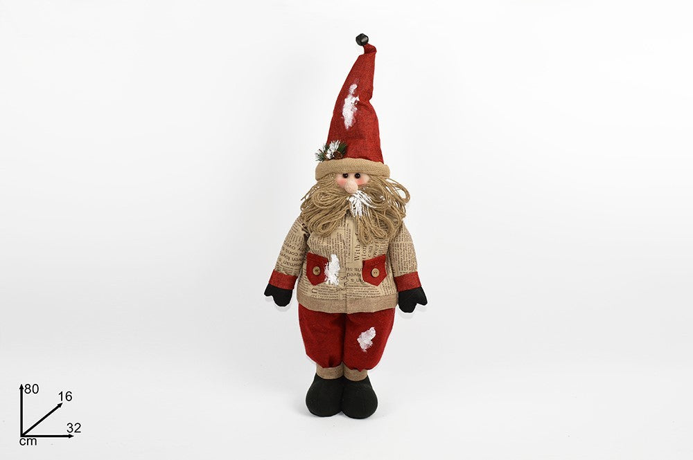 Pupazzo Babbo Natale 80cm