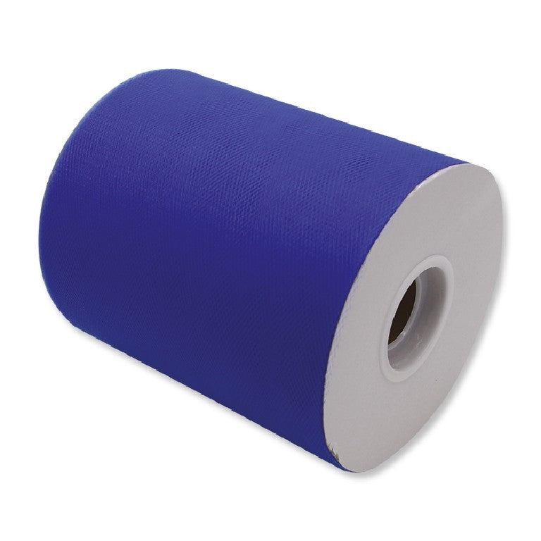 Rotolo tulle Blu elettrico 12,5 cm x 100 mt