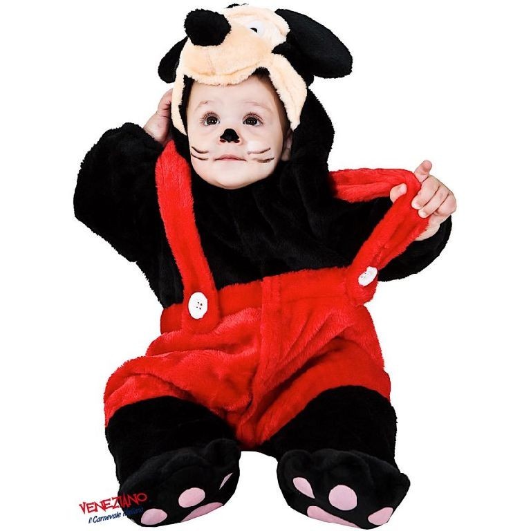 Costume vestito di carnevale Dolce Topino bambino da 3-12 mesi