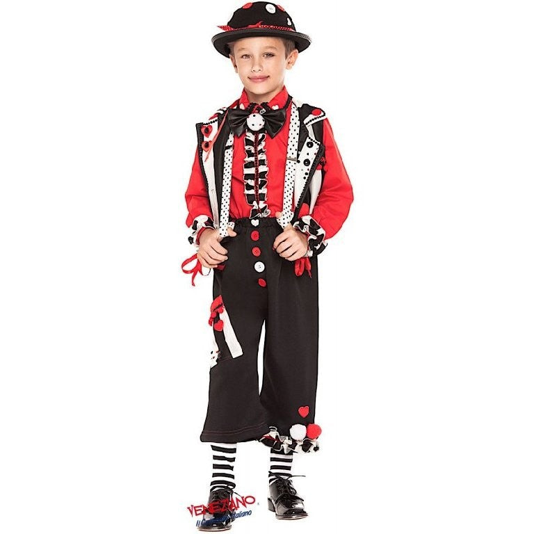 Costume vestito di carnevale Circense bambino da 7S a 10XL
