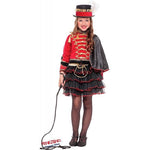 Costume vestito di carnevale Domatrice Prestige bambina da 7S a 10XL
