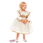 Costume vestito di carnevale Cupido bambina da 0 a 3 Anni