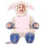 Costume vestito di carnevale Pecorella per bambino bambina 3-12 mesi