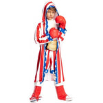 Costume vestito di carnevale Pugile Baby bambino da 4 a 6 anni