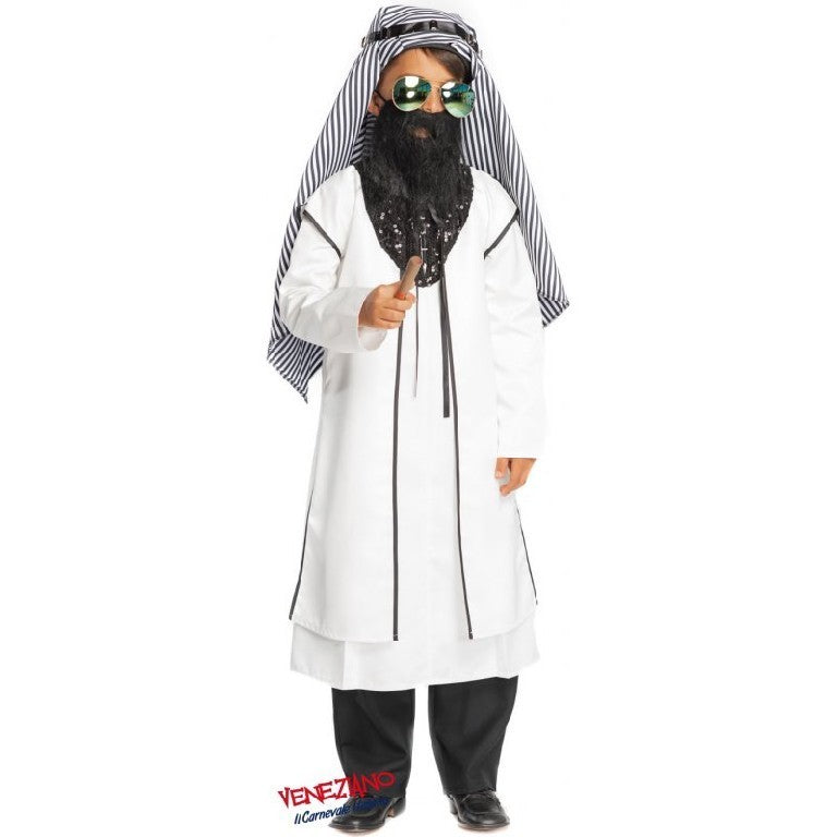 Costume vestito di carenvale Sceicco bambino 4-6 anni