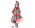 Costume vestito di carnevale Circense bambina 3-6 anni
