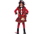Costume vestito di carnevale Scozzese bambina da 4 a 6 anni