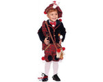 Costume vestito di carnevale Scozzese bambino da 0 a 3 anni