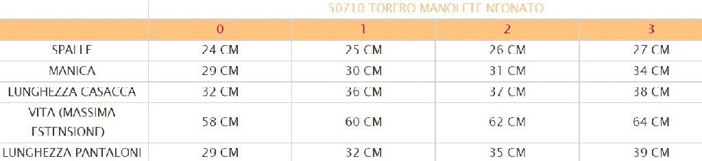 Costume vestito di carnevale Torero Manolete bambino da 0 a 3 anni