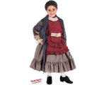 Costume vestito di carnevale Vecchietta bambina da 4 a 6 anni