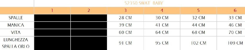 Costume vestito di carnevale Swat Baby bambino da 3 a 6 anni