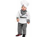 Costume vestito di carnevale Piccolo Cuoco bambino da 0 a 3 anni