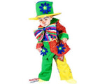 Costume vestito di carnevale piccolo Pagliaccio bambino da 0 a 3 anni