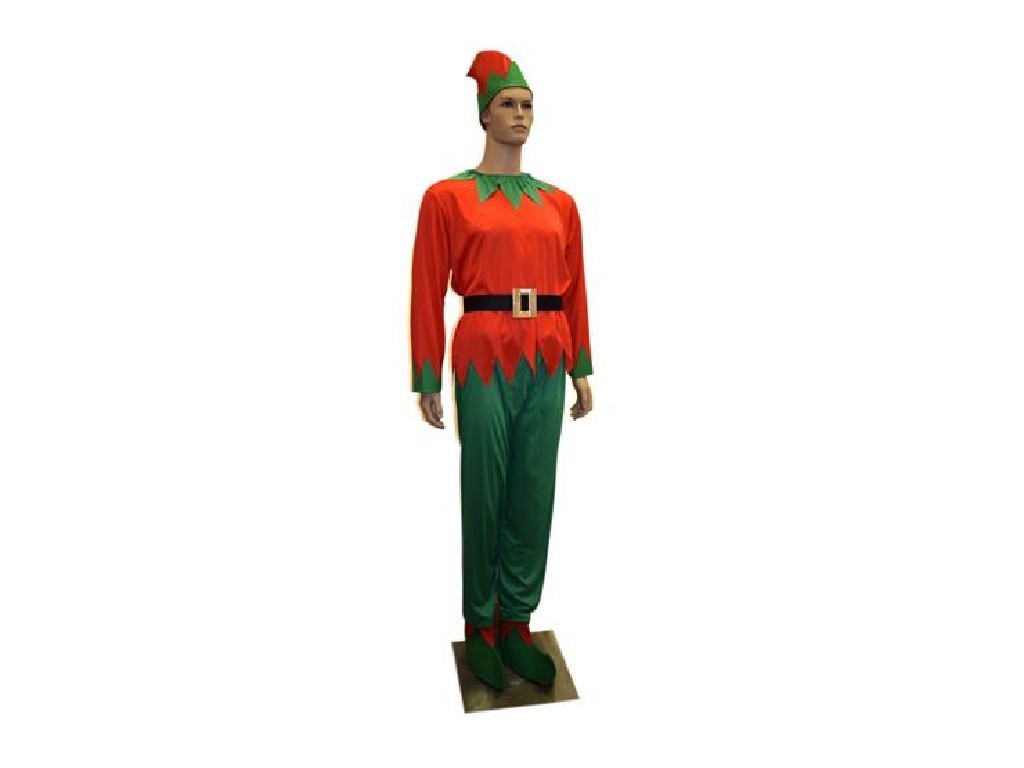 Vestito costume di carnevale Elfo per adulti